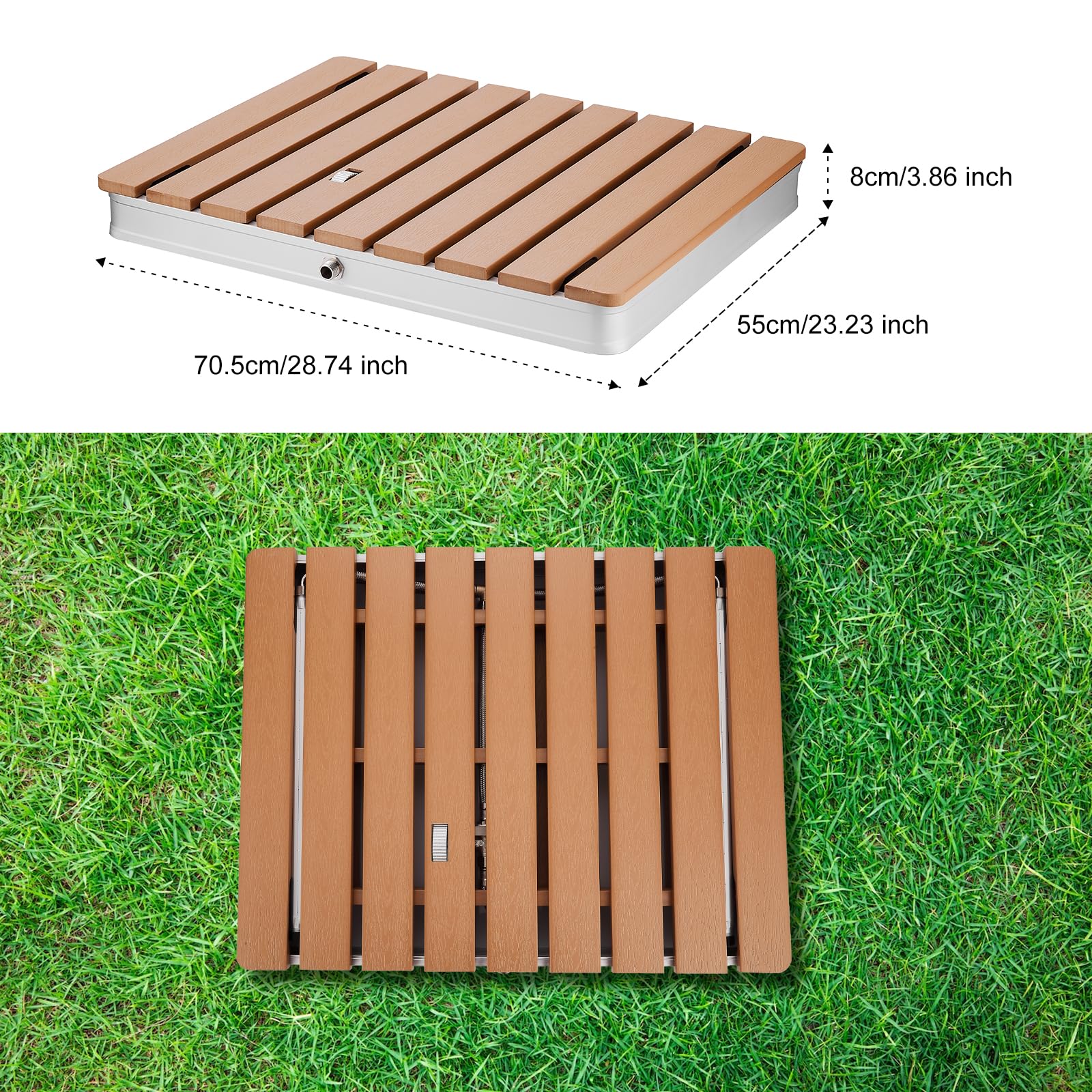 Douche de Sol avec Commande à Pédale, Hauteur Max. 3,5 m, Douche Extérieur Résistante aux UV et Antidérapante pour Piscine, Jardin et Sauna