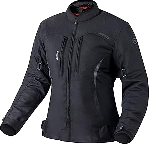 Damen XXL Motorradjacke mit herausnehmbarem Thermofutter und abnehmbarer Membran
