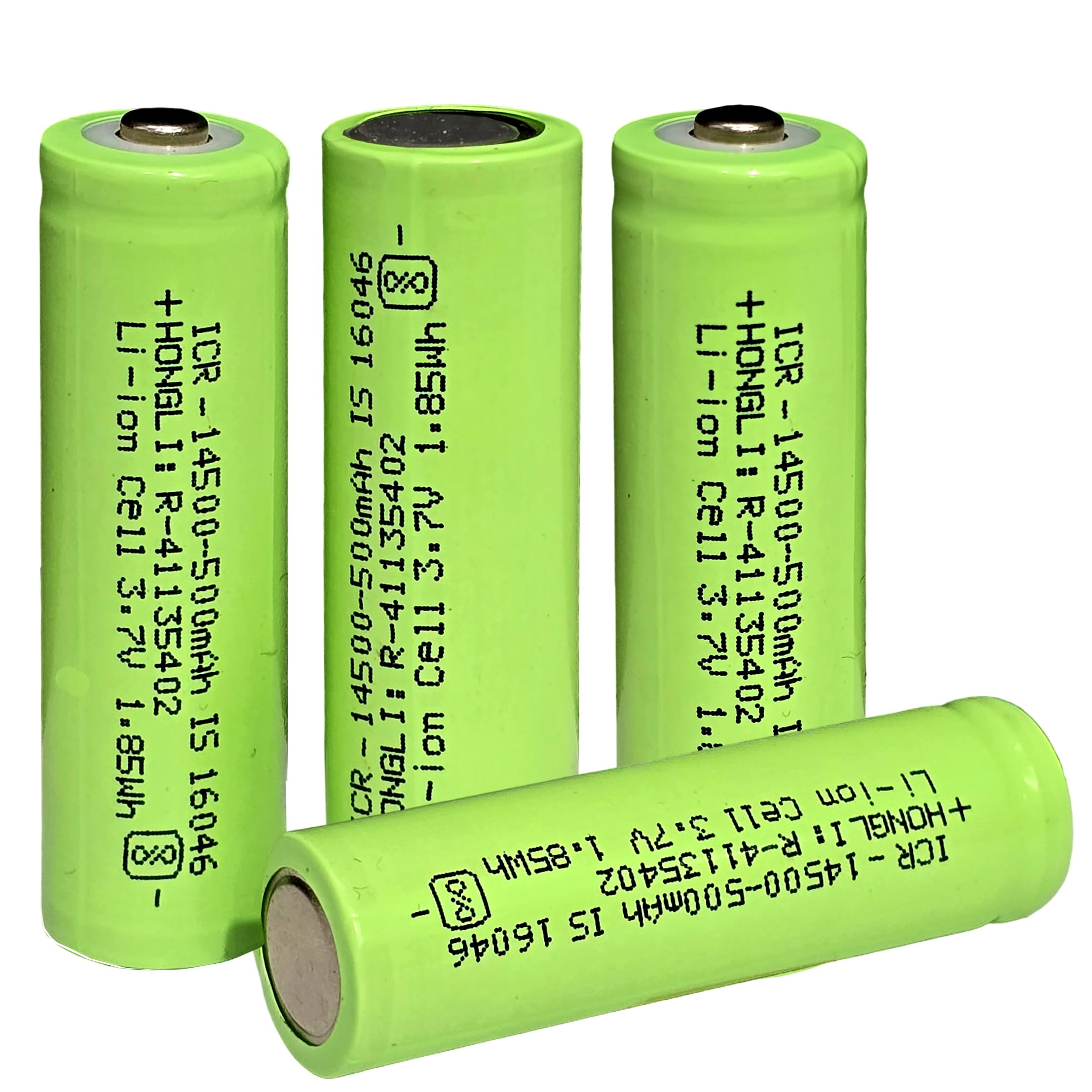 Digital Craft 4PC Hongli Lithium Ion AA Rechargeable Battery 500mAh for Digital Camera Game Controller LED Torch Toys Shaver Durable Long Backup Power,4pc of Battery,-image-25