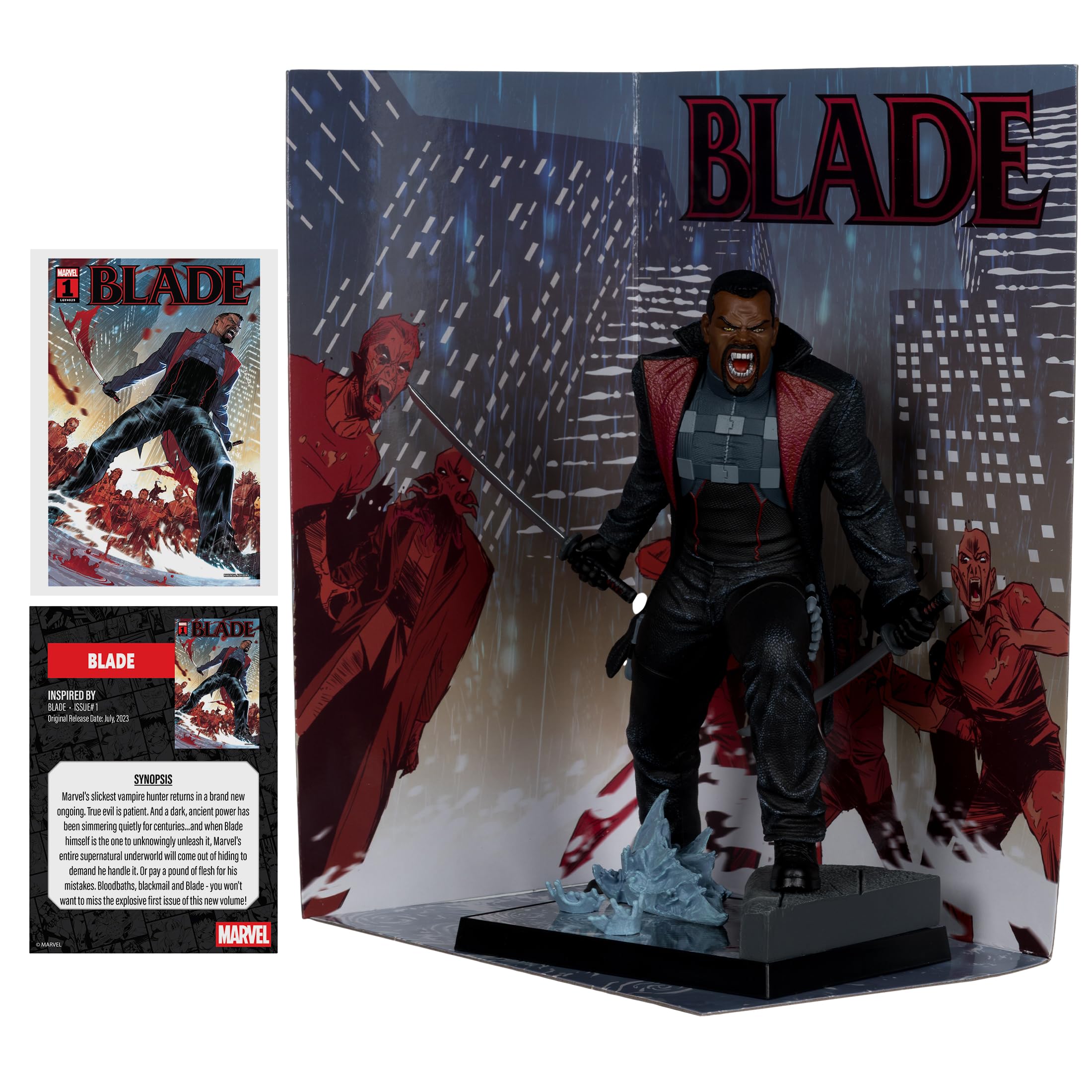 Blade (Blade #1) – Marvel Collection – 1:6th WV7 – McFarlane