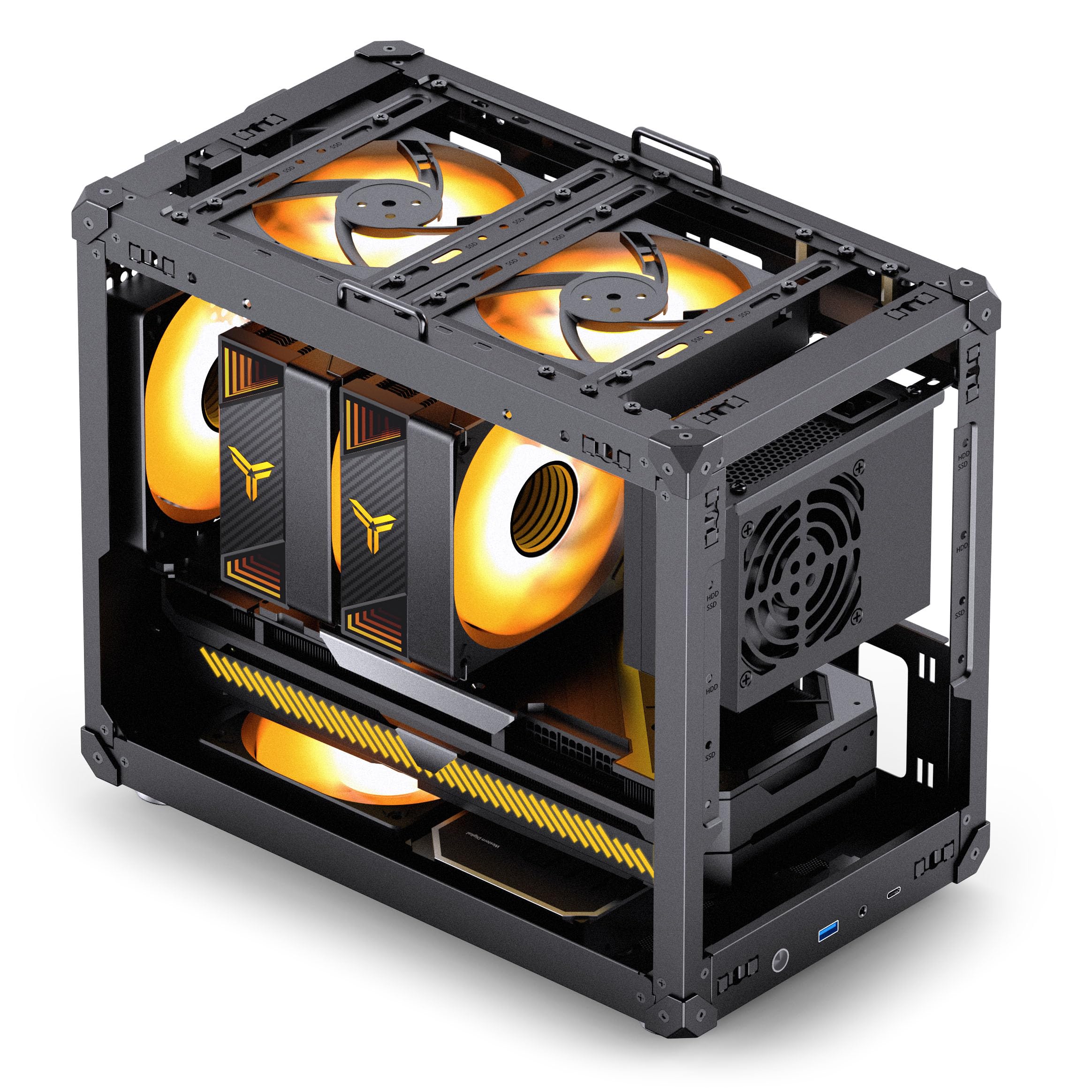 Amazon.co.jp: JONSBO C6 MAX (Black) : パソコン・周辺機器