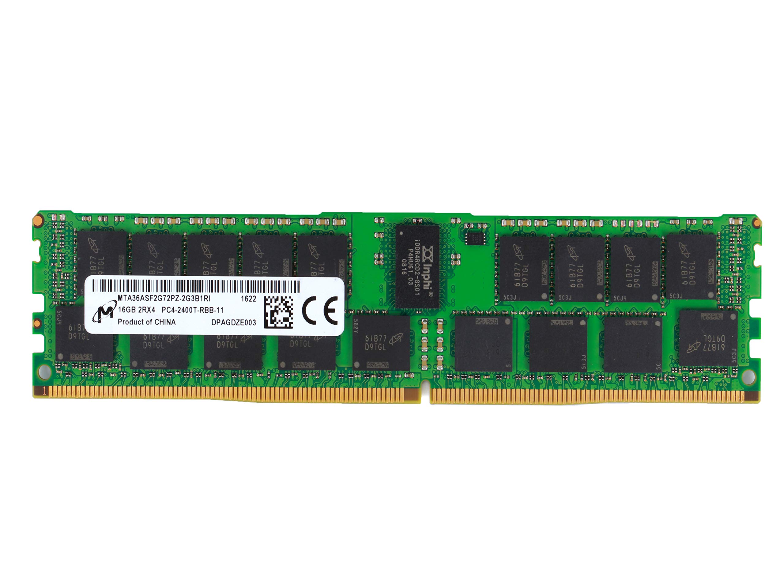 Amazon | MICRON 16GB PC4-2400T-R Registered ECC 2RX4 メモリー