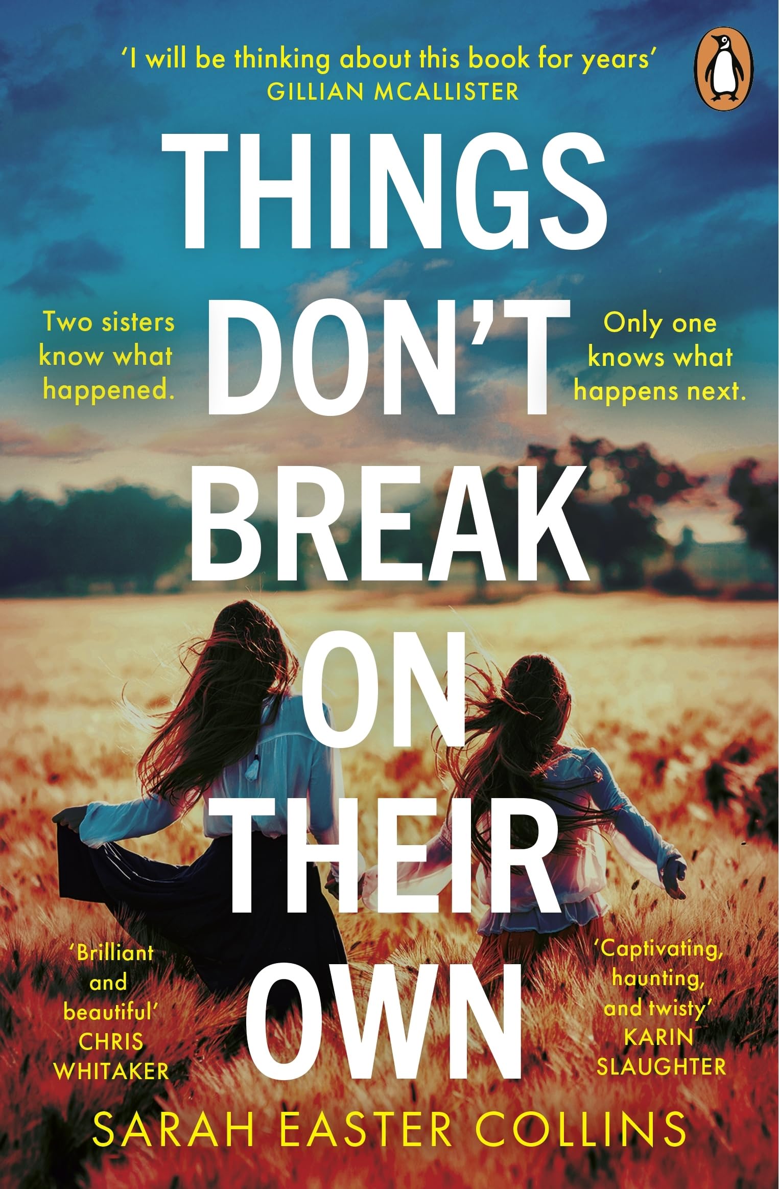 Things Don't Break On Their Own by Sarah Easter Collins Paperback