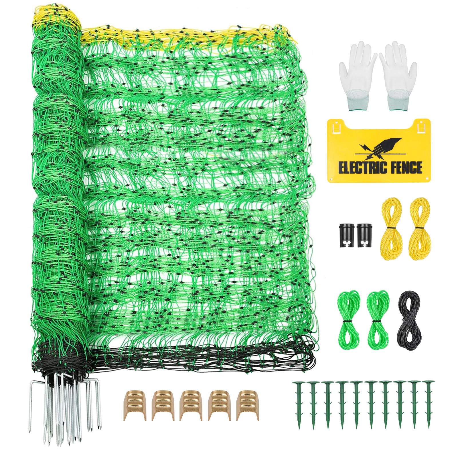 Rete per pecore 50 m x 108 cm, Recinzione Elettrica