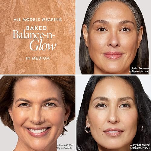 Vista 4 de LAURA GELLER NEW YORK Baked Balance-N-Glow Base Iluminadora - Mediano - Cobertura Modulable de Transparente a Ligera - Acabado Satinado