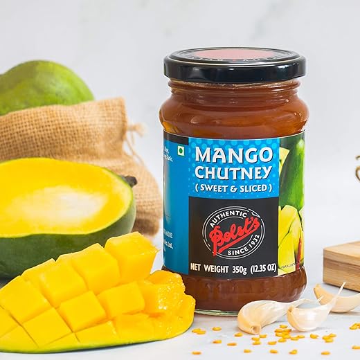 Bolsts Mango Chutney Sweet and Sliced - 350g