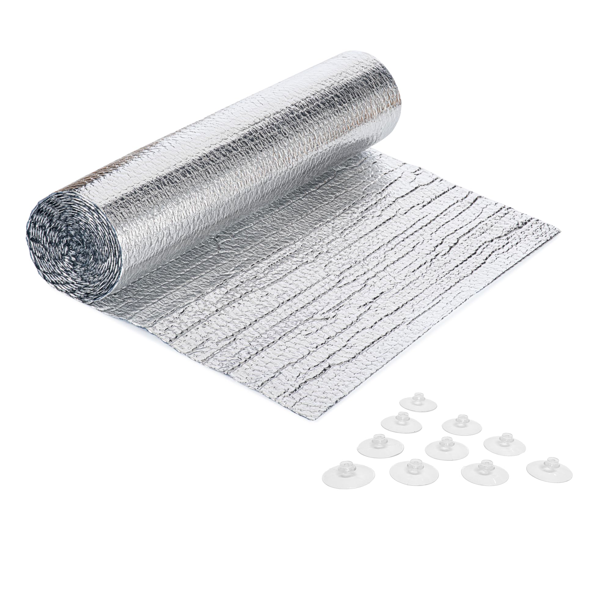 SuperFOIL Window Reflector 0.6m x 5m - Silver - High Performance Heat Rejection