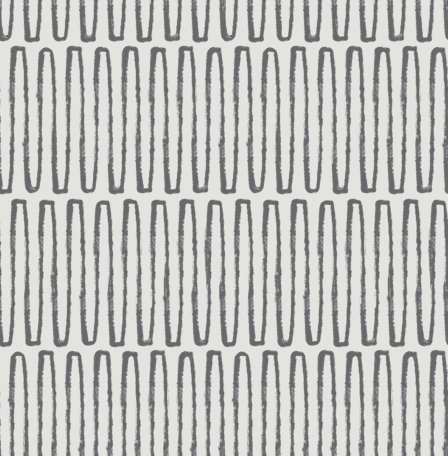 NuWallpaper Porter Charcoal Peel and Stick Wallpaper, NUS6220