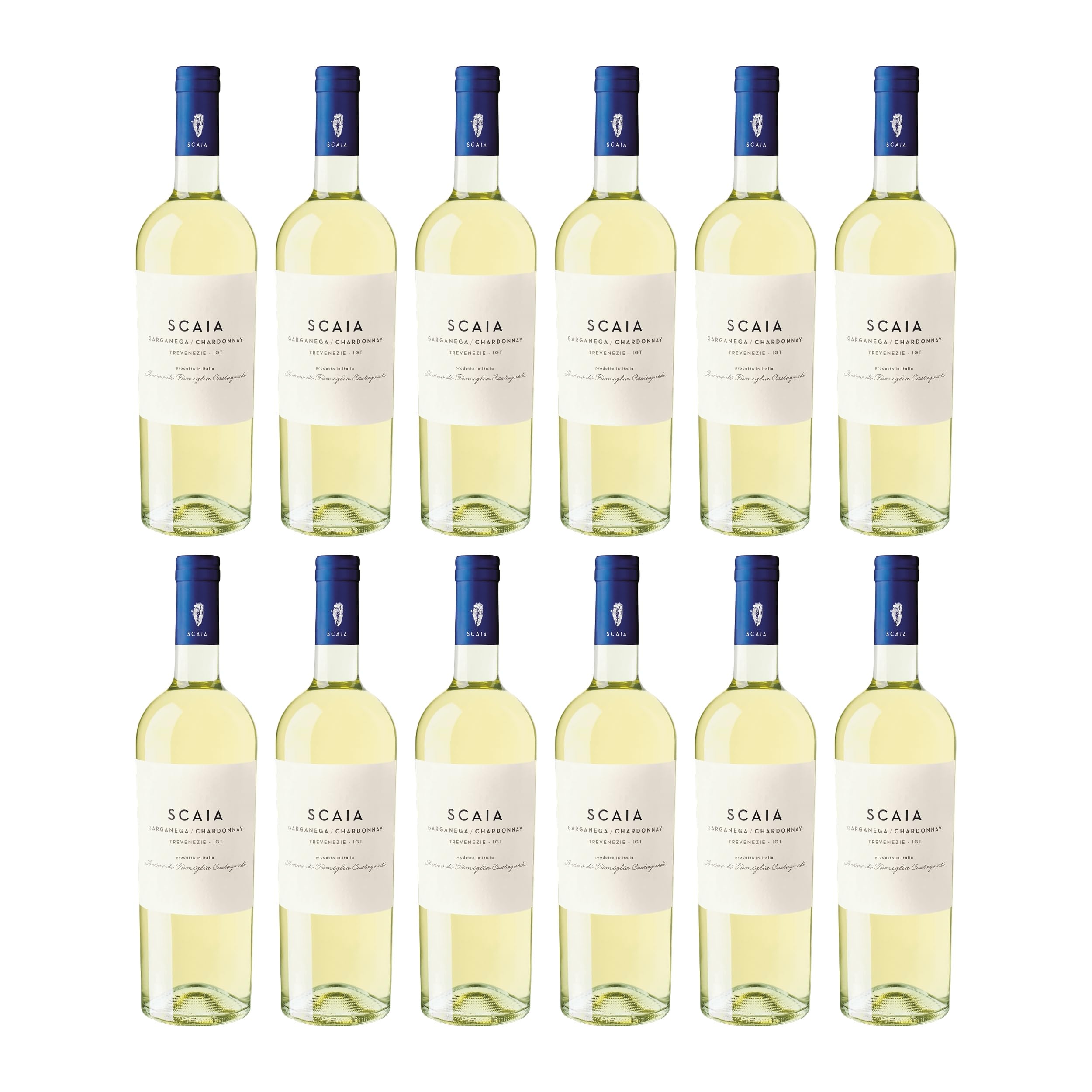 Tenuta Sant'Antonio Scaia Bianca Garganega Chardonnay Trevenezie IGT Weisswein weiss trocken Italien inkl. FeinWert E-Book (12 x 0.75 l)