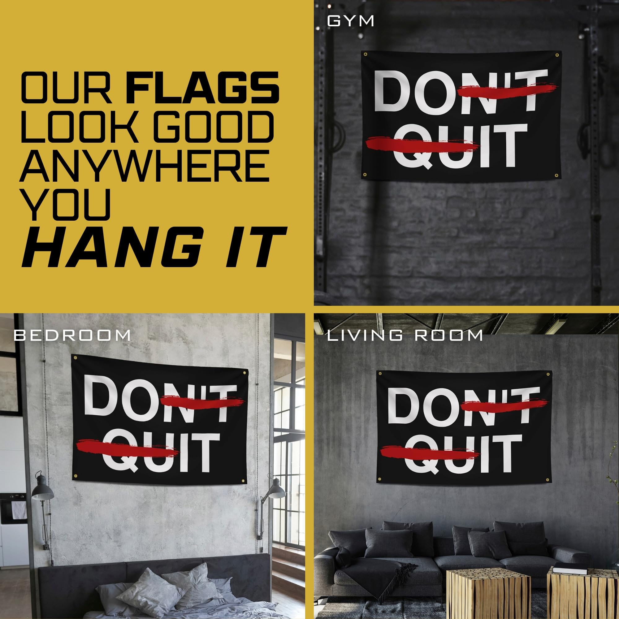 Affiches de motivation fitness - Art mural inspirant - Alibaba