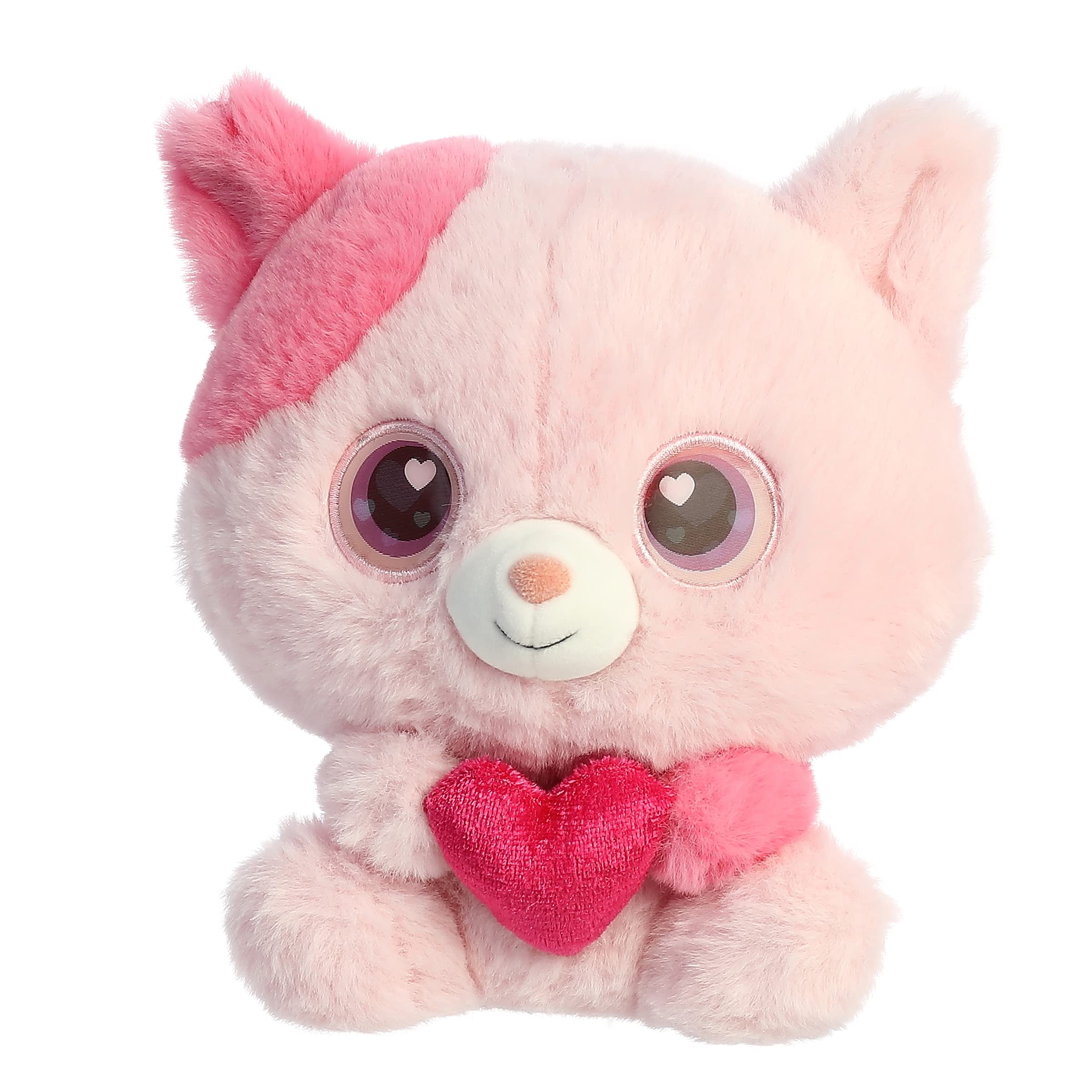 Amazon.com: Aurora® Enchanting Lenticular Cat in Love Stuffed