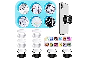 Pop Socket Molds for Epoxy Resin, Create Unique and Personalized Phone Accessories