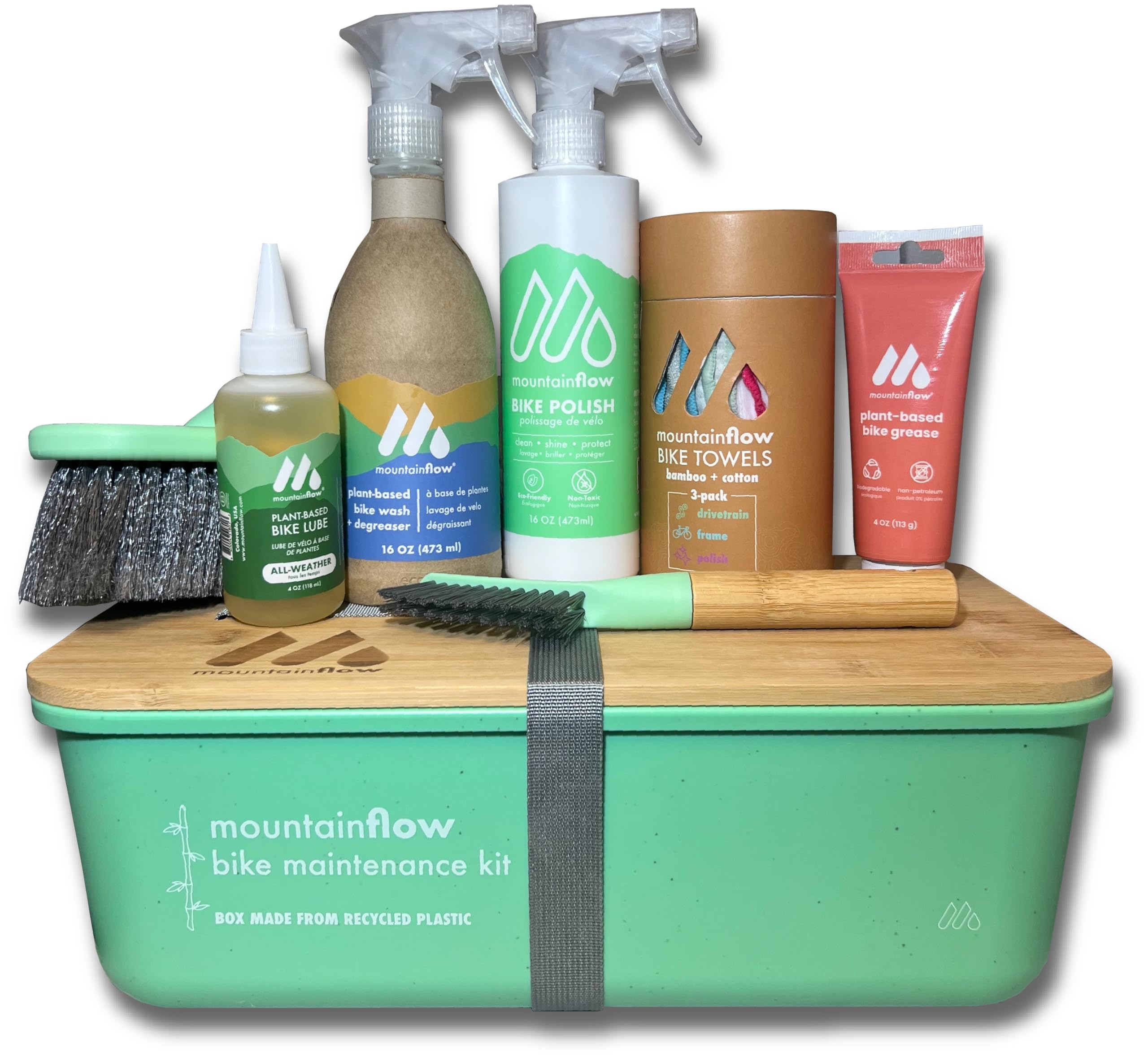 Amazon.com : mountainFLOW Bike Maintenance Kit | Bike Wash +