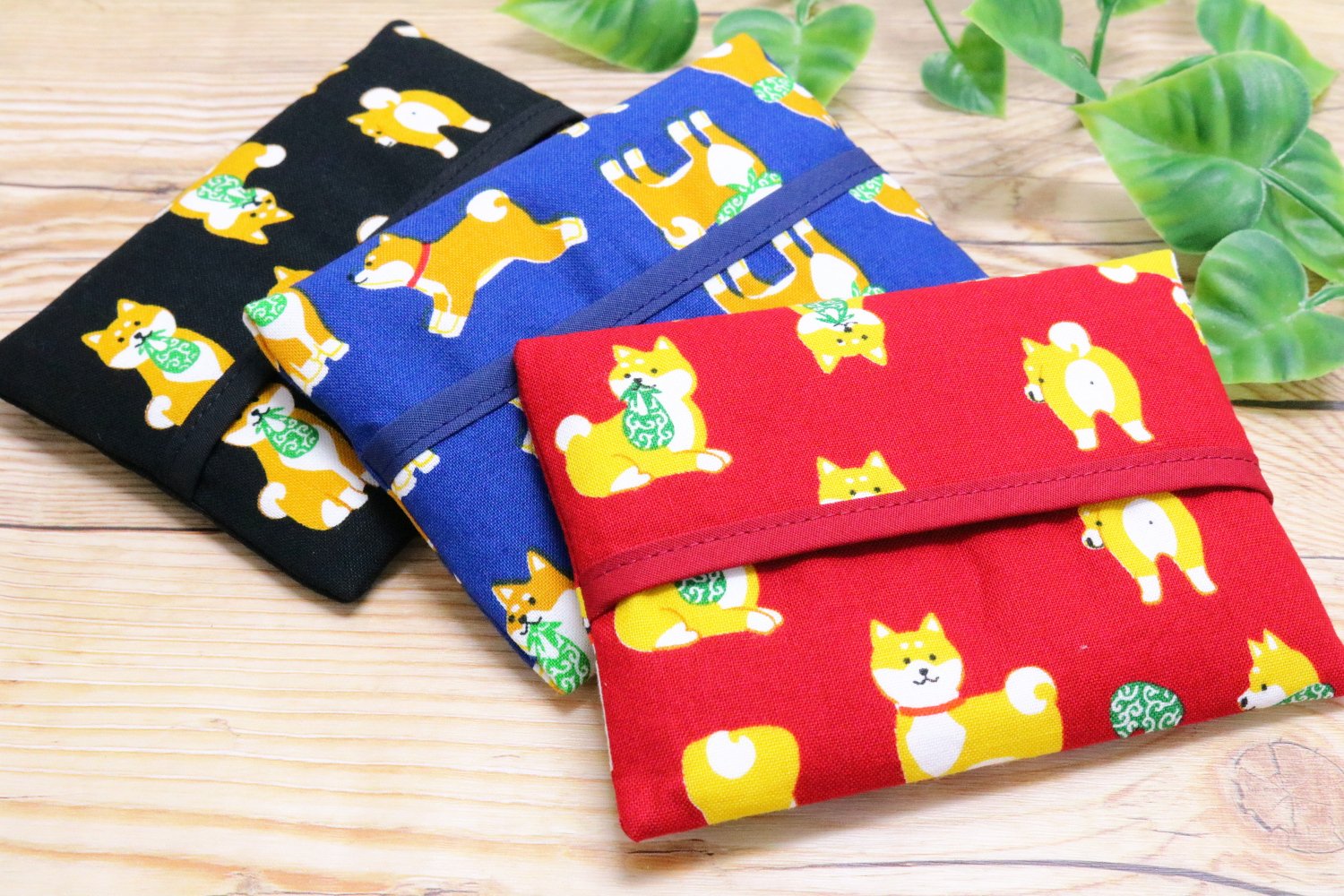 Keisuu Japanese Pocket Tissue Case Cover Pouch Holder Shiba Inu