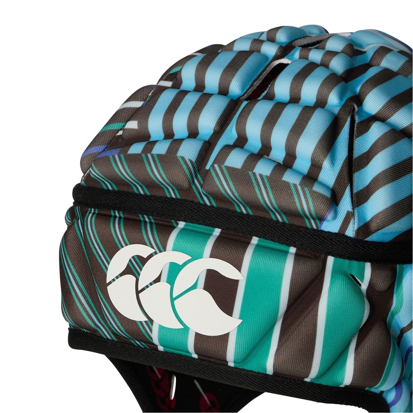 Canterbury Uglies Raze - Protector de Cabeza Unisex para Adultos, Verde Esmeralda-Multicolor, L