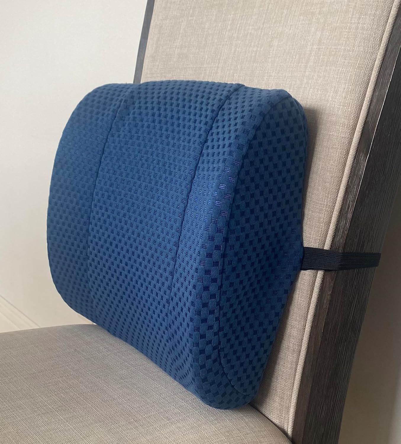 Therapist's Choice Memory Foam Contoured Lumbar Support Pillow - Office Chair Back Support, Back Cushion and Lower Back Pillow - Desk Chair Back Support - Image 6