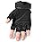 WTACTFUL Tactical Gloves Fingerless Half Finger Gloves for Driving Paintball Airsoft Riding Motorcycle Motorbike Hunting Cycling Work Men Women Size Medium Black