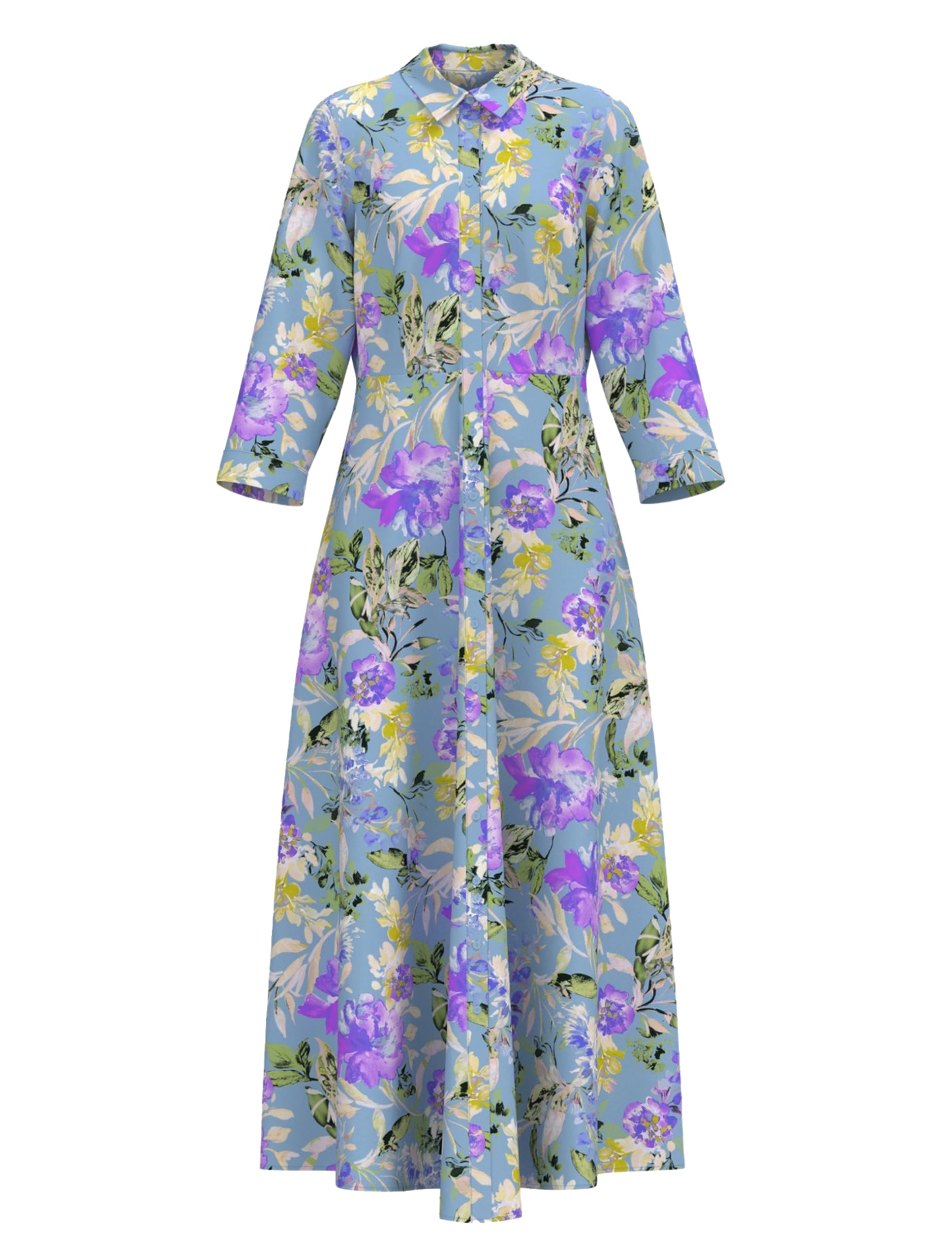 Yassavanna Long Shirt Dress S. Noos
