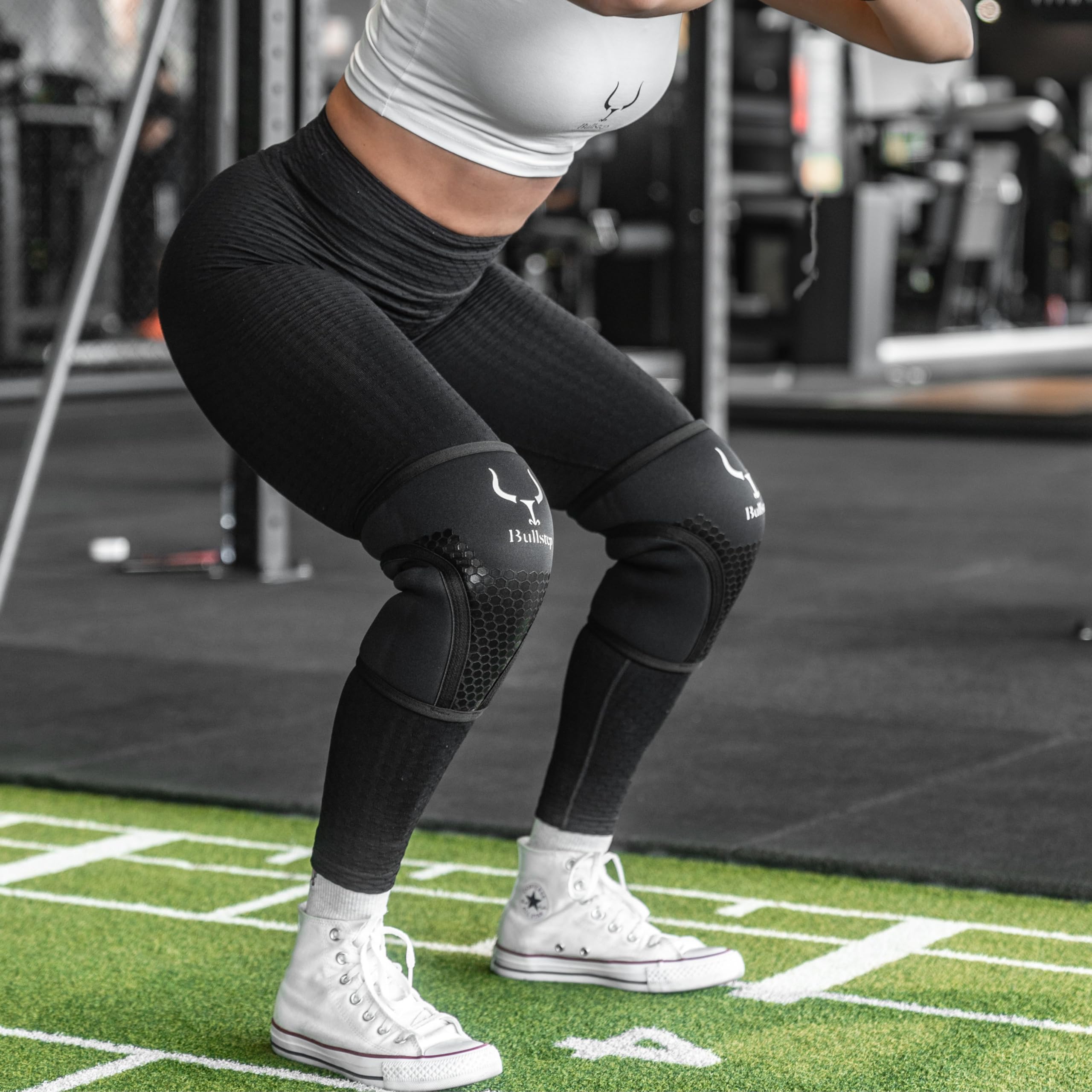 Podnoszenie kolan | Crossfit ochraniacze na kolana dla mężczyzn i kobiet 7 mm | Neopren nakolanniki | Opaski na kolano | Podnoszenie ciężarów Fitness Cross Training Boxing