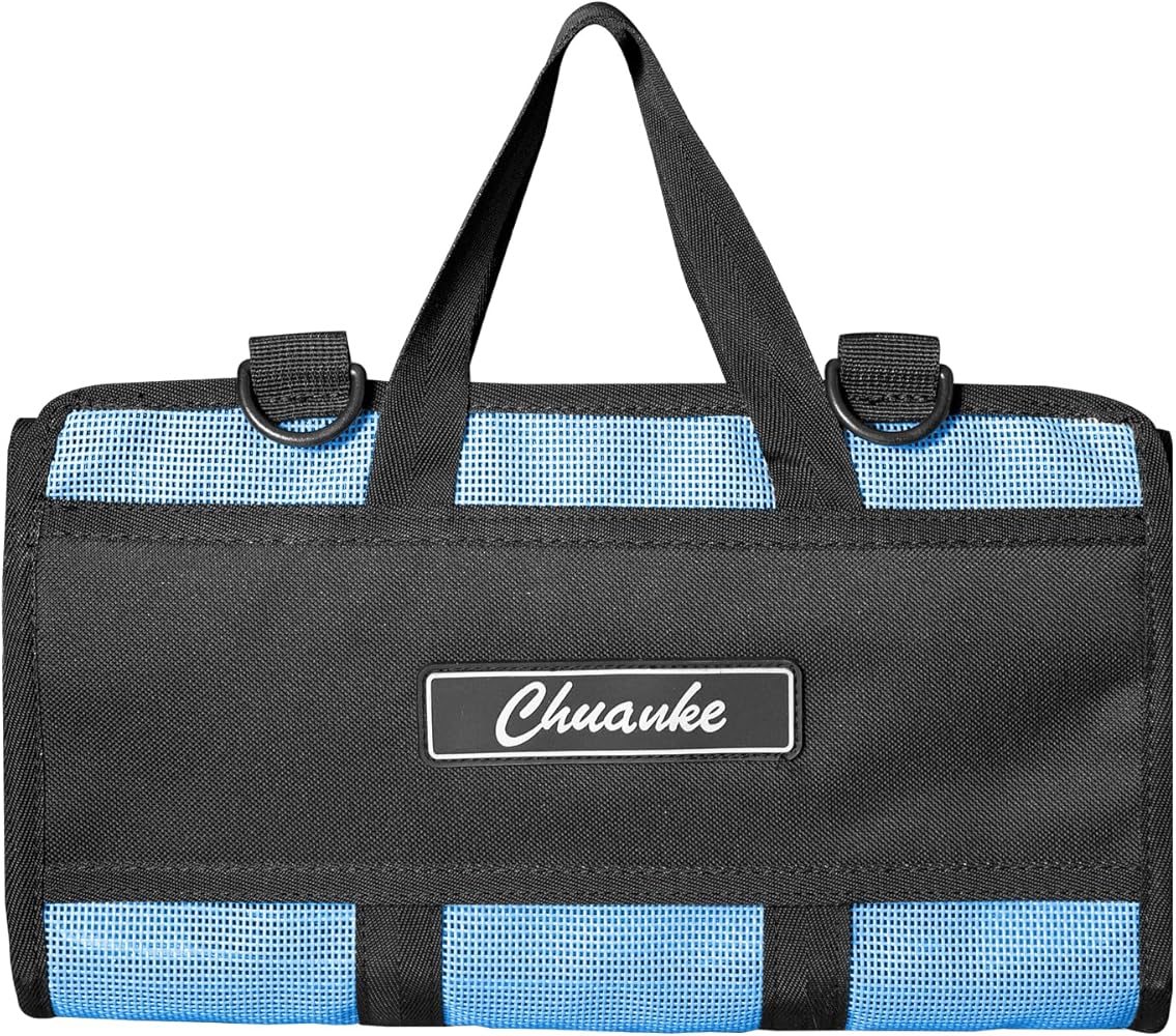Amazon.com : Chuanke Lure Bag 6 Pocket PVC Protective Cover Durable Fishing  Bag Trolling Lure Tackle Box : Sports & Outdoors