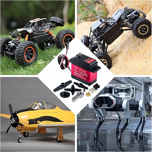 Miniatura 5 de 2 unids DS3218 PRO 44.1 lbs actualización Rc dirección digital servo alto par completo Metal Gear Motores servidor para Rc Funs 18 110 112 escala
