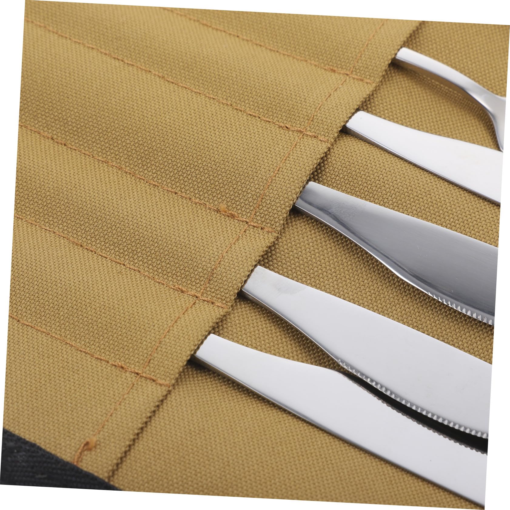 Juego de Cubiertos para Acampar, 1 Set, Acero Inoxidable