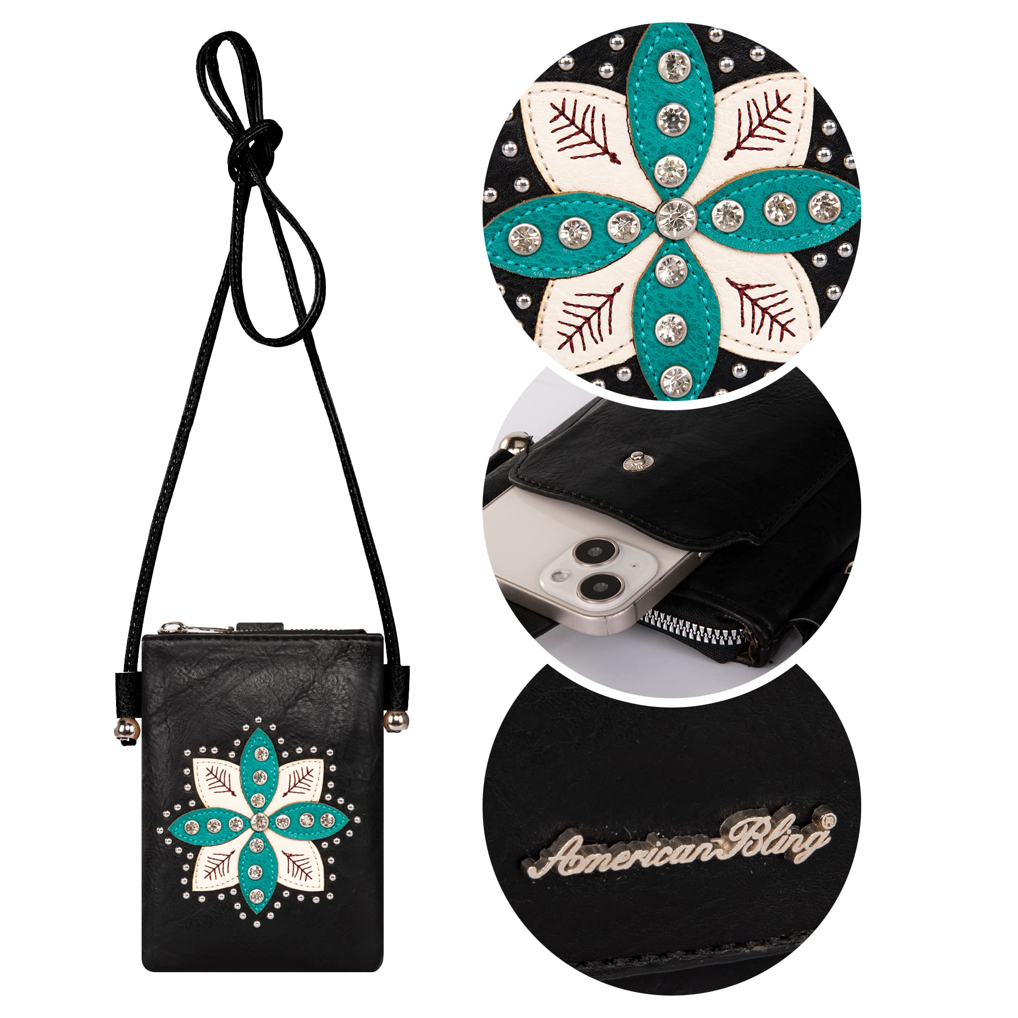 Montana West Small Crossbody Bags for Women Western Cell Phone Purse