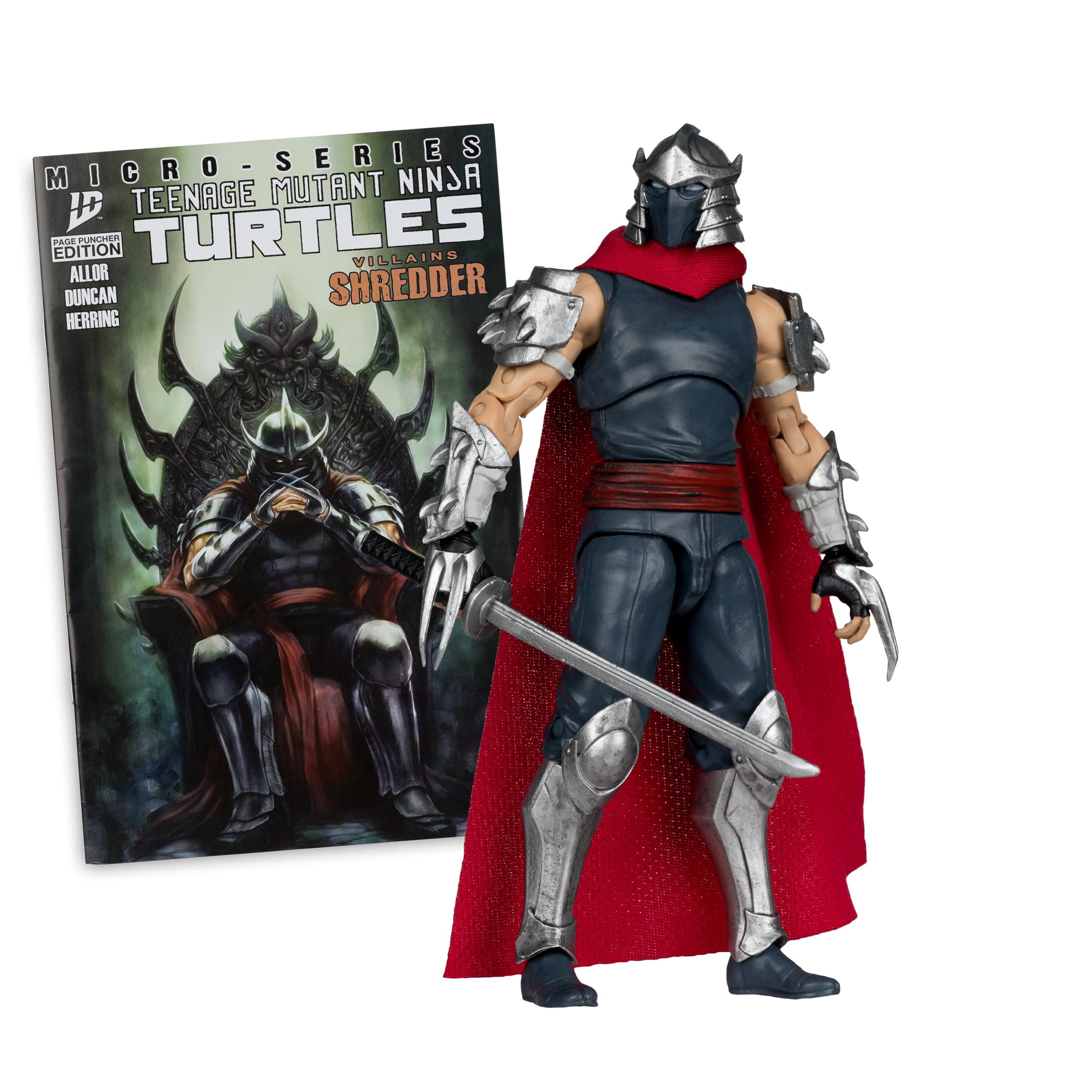 Shredder – Teenage Mutant Ninja Turtles – 5” Figure with Comic WV1