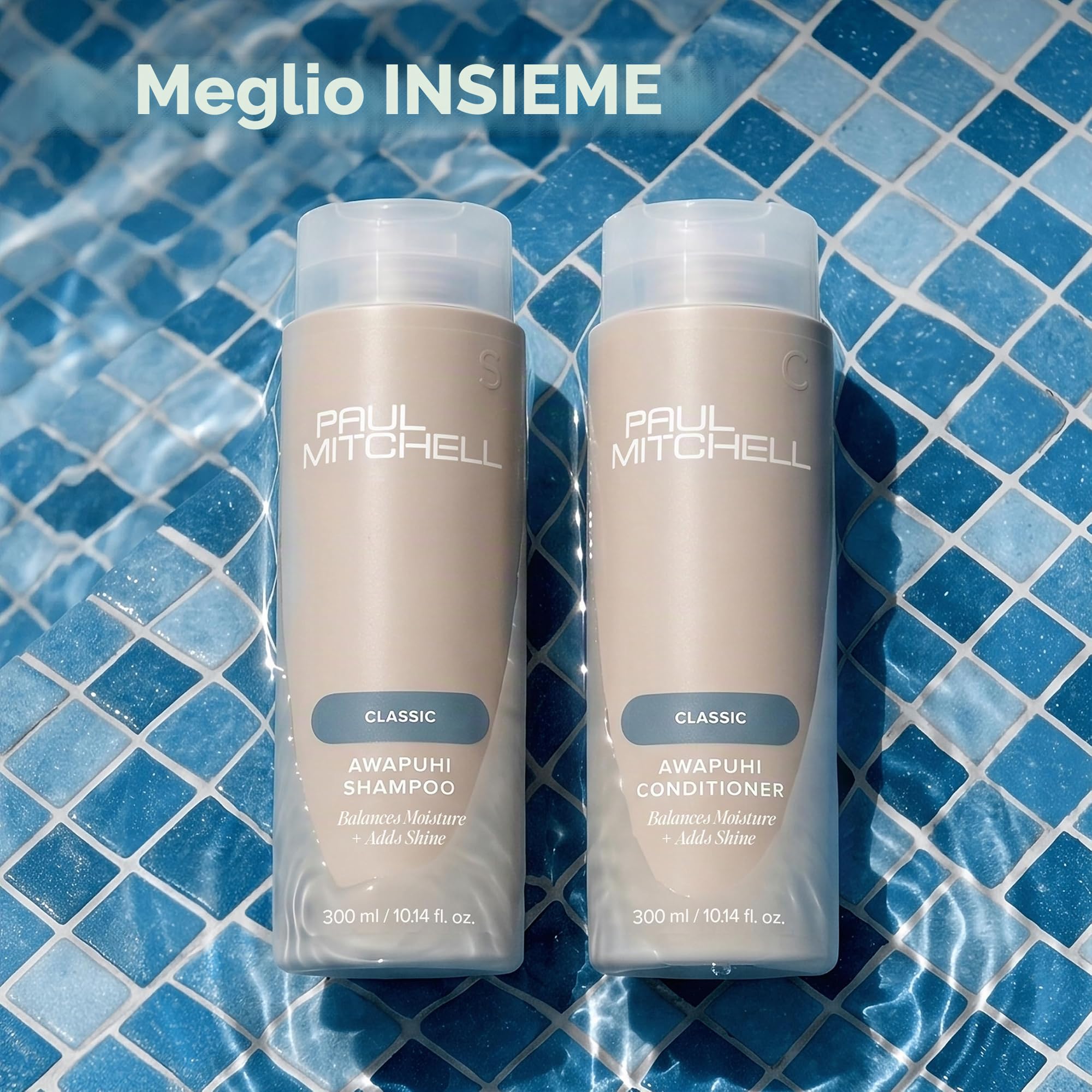 Paul Mitchell Awapuhi Shampoo, riequillibra l'idratazione, per tutti i tipi di capelli, specialmente per capelli medio-grossi - 1000 ml