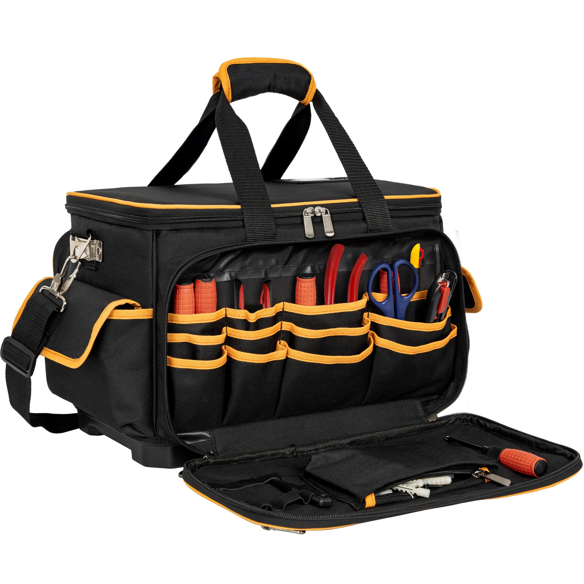 【特価商品】【大容量・耐久性】ツールバックパック 工具収納リュック 自立型ハード 71HsqBtUPbL._AC_UL600_SR600,