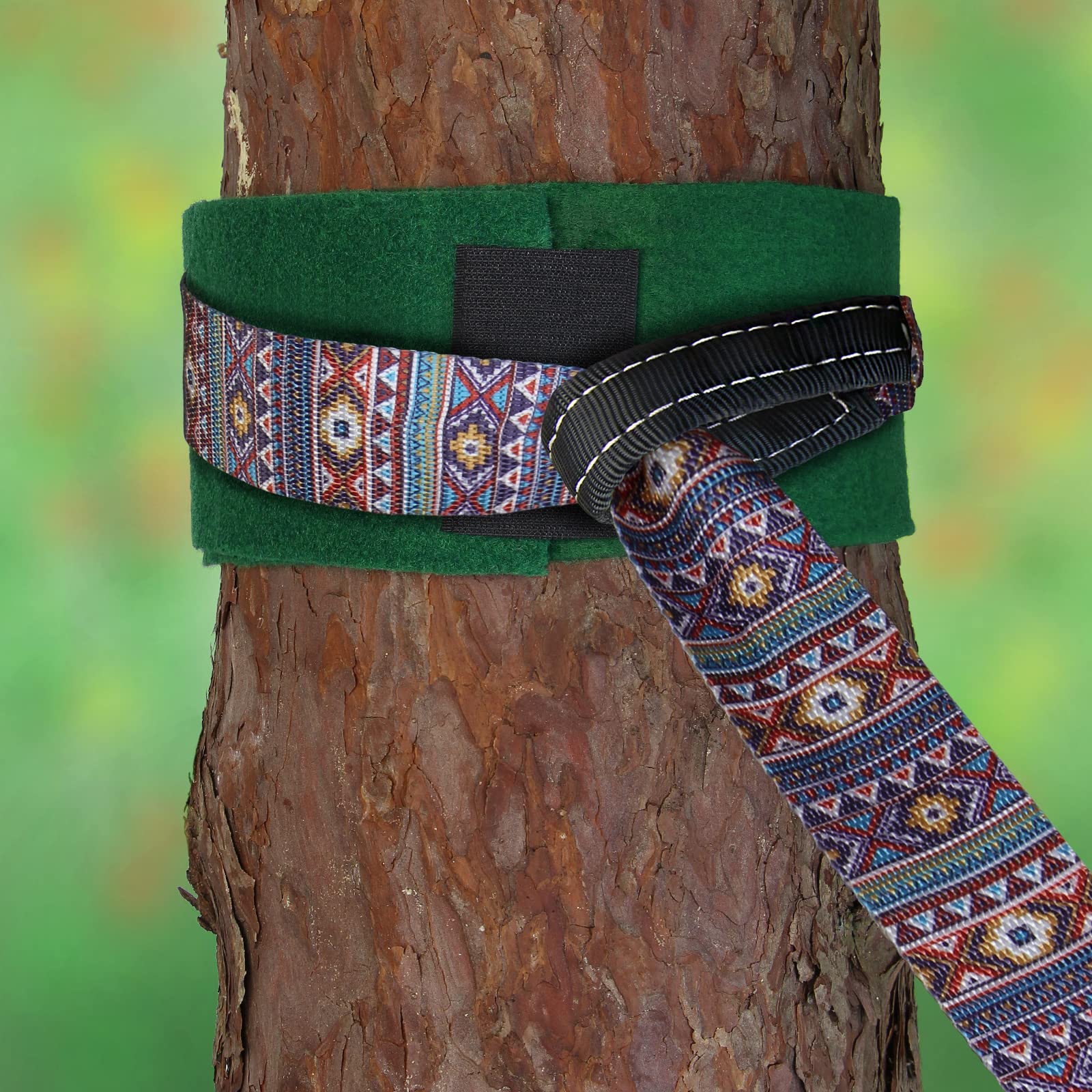 ALPIDEX Slackline Set 15 m + protector de árbol y protector de trinquete , ideal para niños, principiantes y expertos