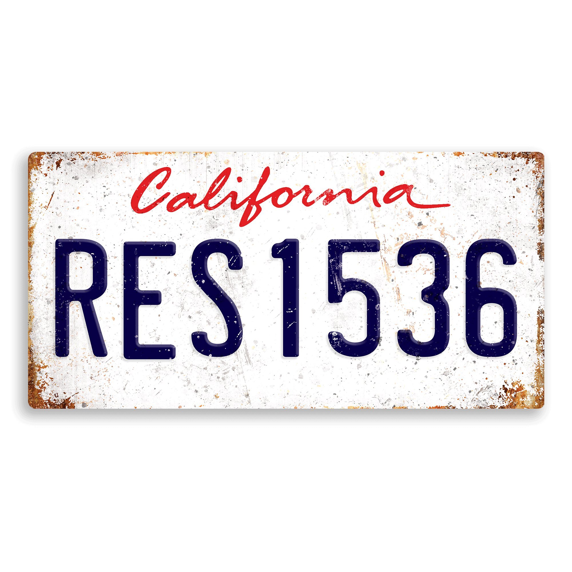 | Wtf | Pizza Planet Wtf | Famous Movie Number Plates – Van “Res1536” | Sticky-Pads - Metal Wall Sign Plaque Custom Name