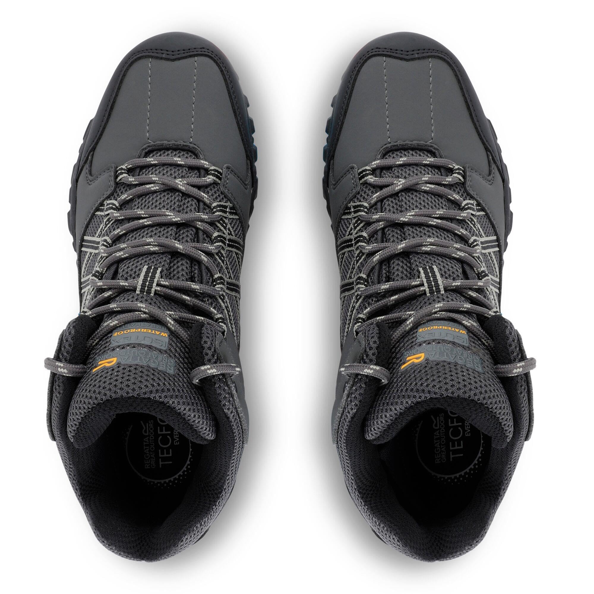 Regatta Męskie wodoodporne buty trekkingowe Edgepoint - Brair Lime Punch