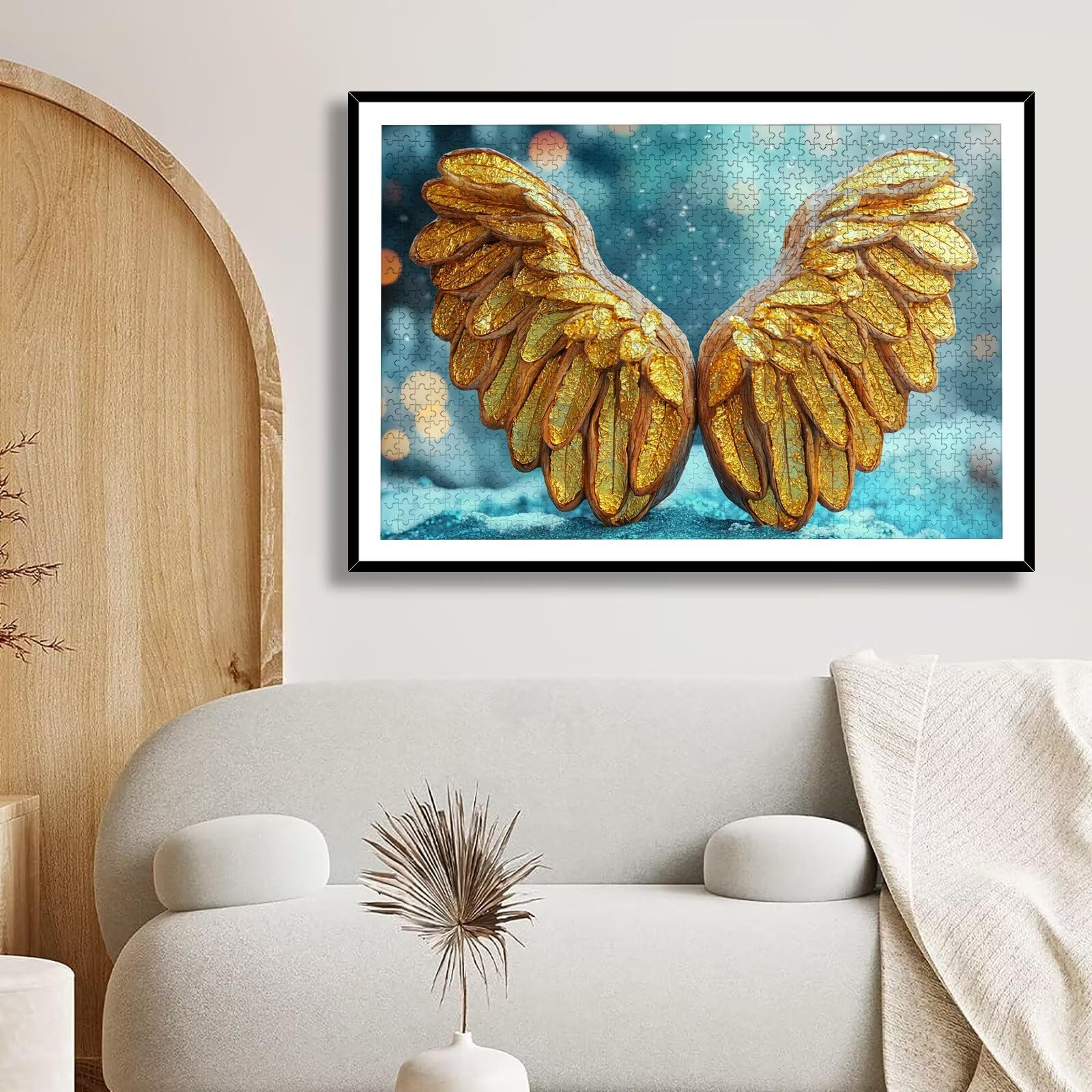 Puzzle 6000 Teile, Flügel Puzzle 6000 Teile Erwachsene, Klassische Puzzles Fantasie, Holzpuzzle Erwachsene, Puzzlespiele für Die Ganze Familie, Geschenke für Frauen, Geschenke für Männer, Dekor, -8989