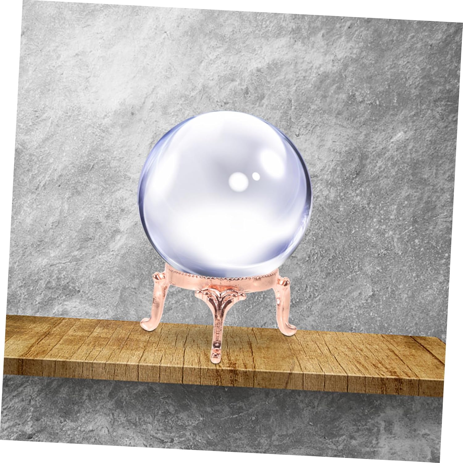 Metal Crystal Ball Display Stand 2 Pcs with Delicate Design