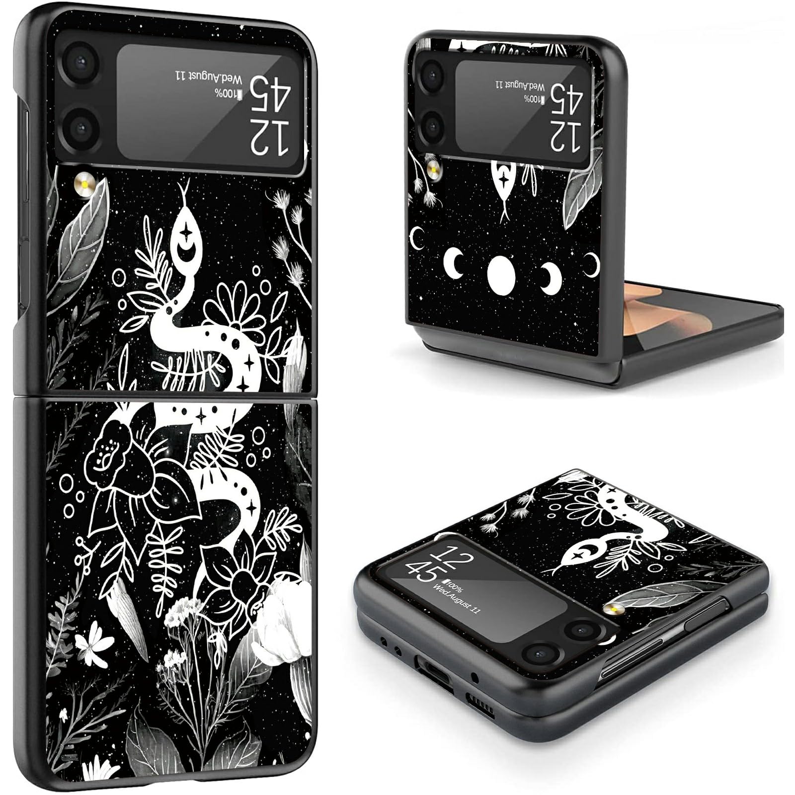 Amazon.com: SROJDHFJB Witchy Snake Trippy Moon Print for Samsung