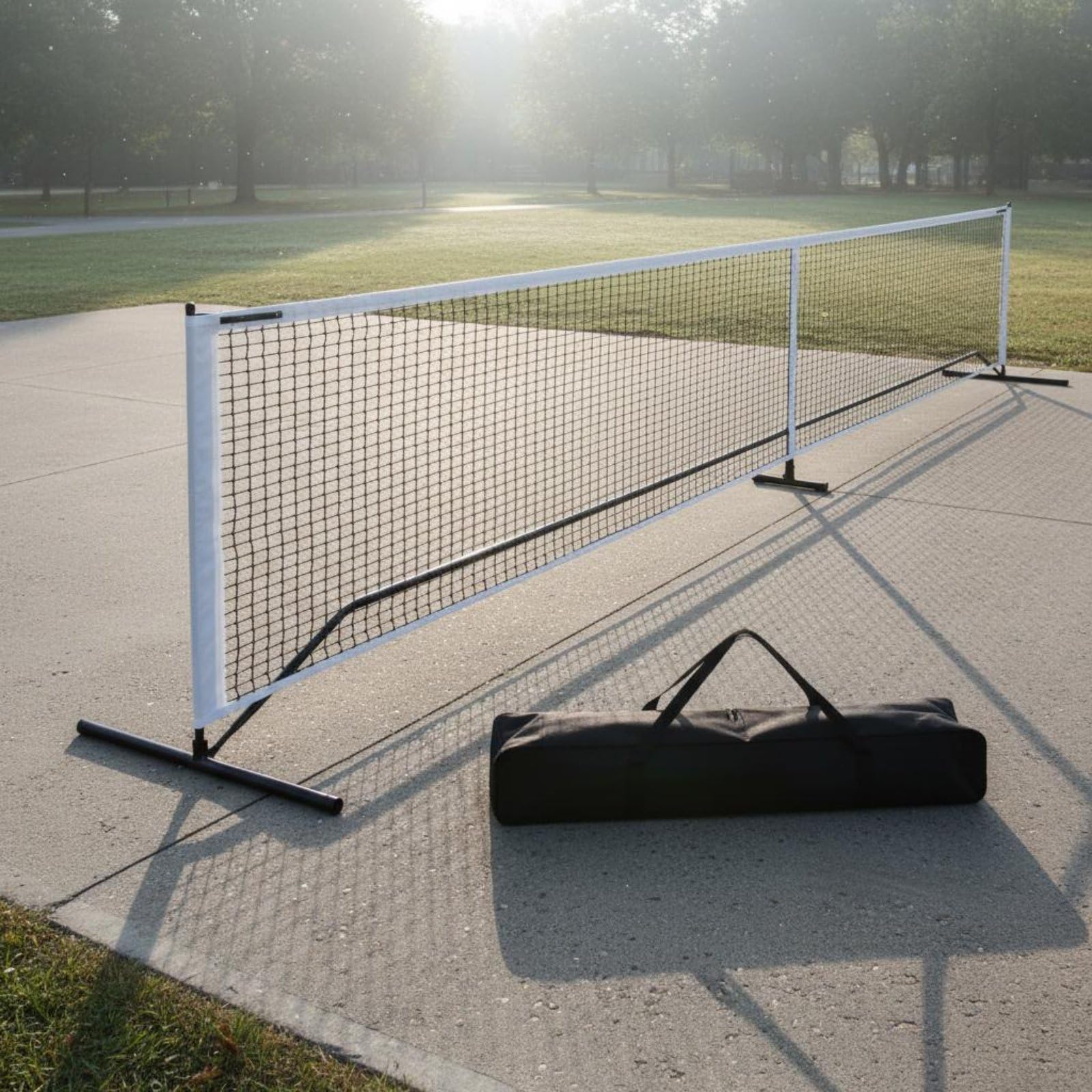 Rete da Pickleball Portatile Uso Interno Ed Esterno Rete da Pickleball Standard Leggero Attrezzatura Sportiva per Ragazzi, Allenamento, All'aperto