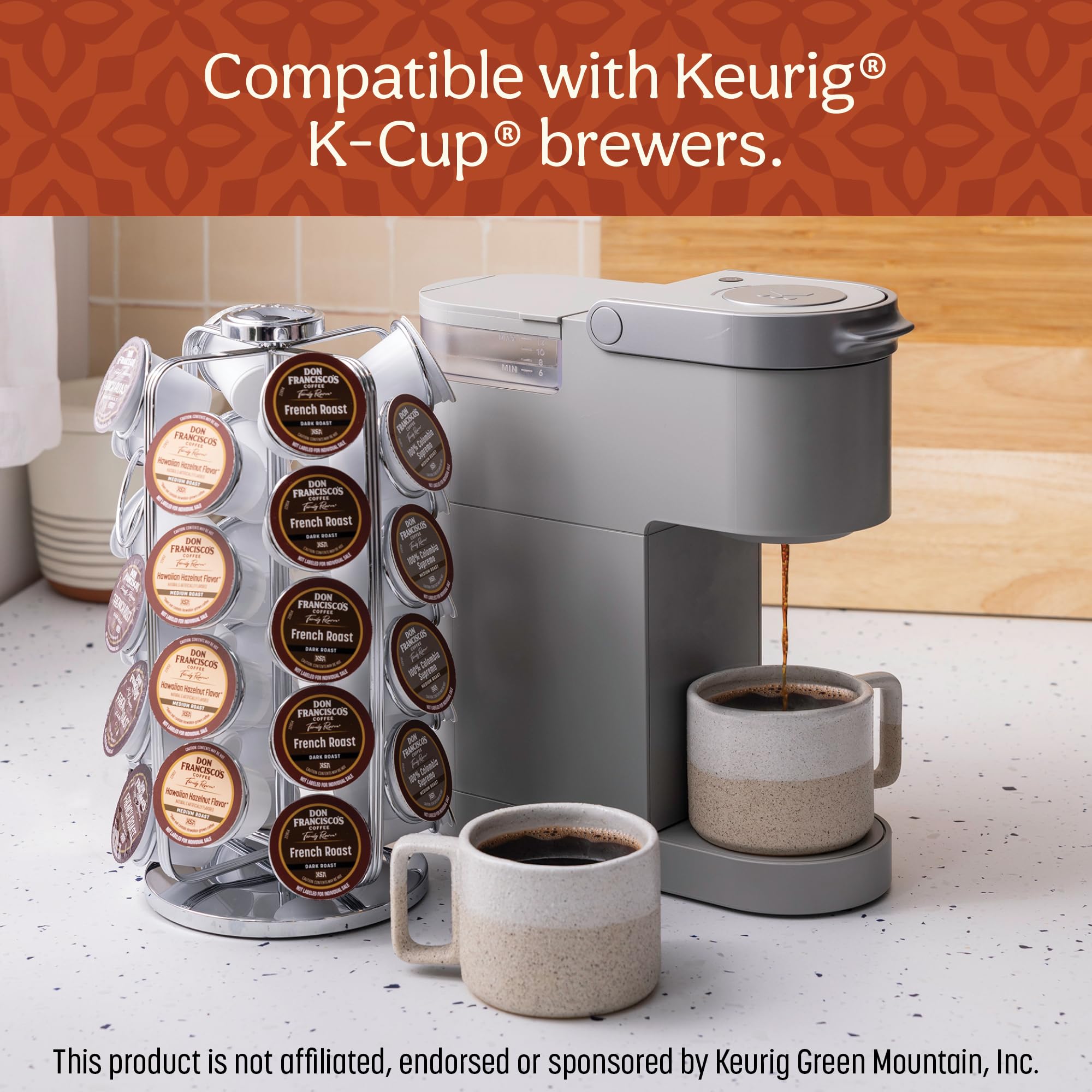 Amazon.com: Don Francisco's Hawaiian Hazelnut Flavored Coffee Pods