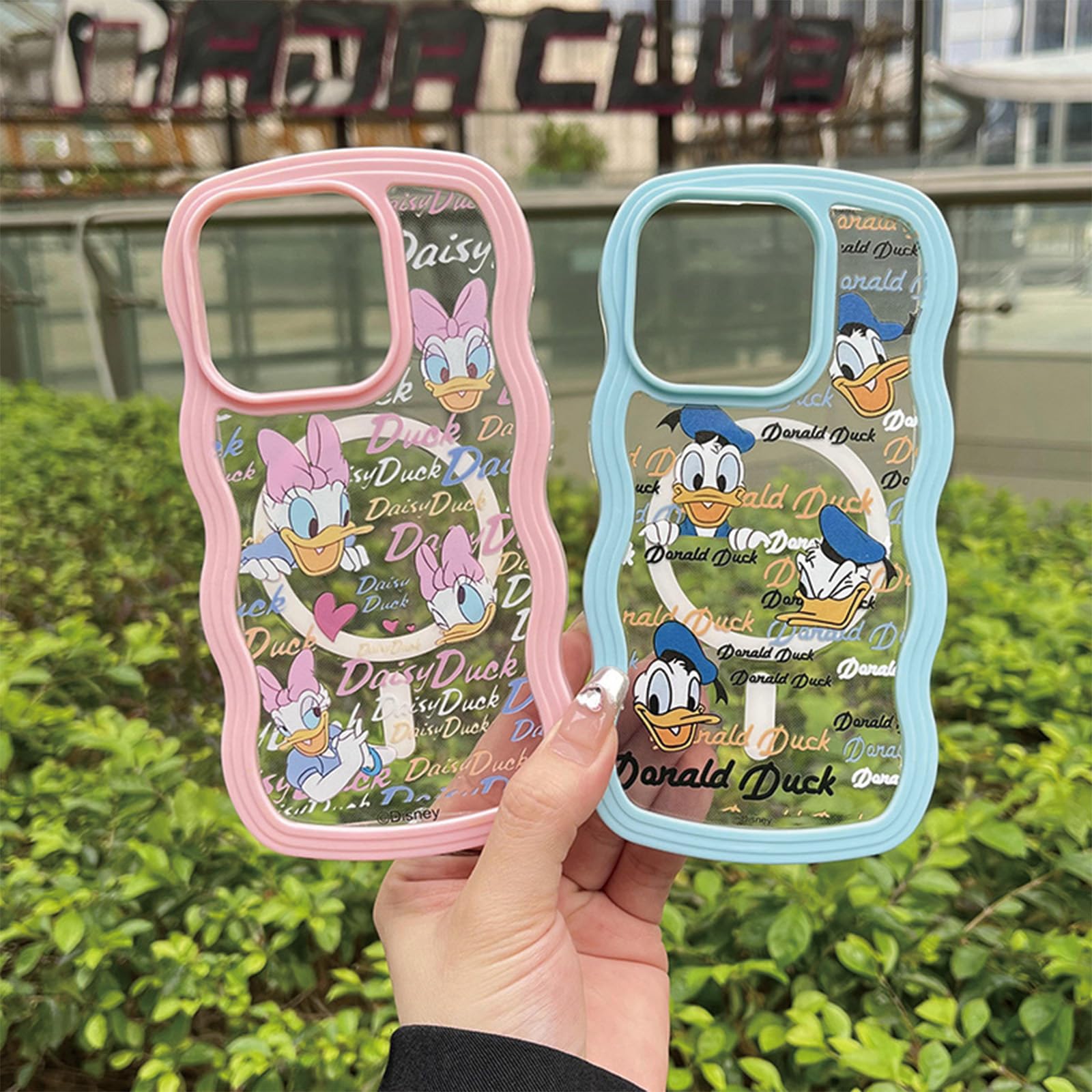 Amazon.co.jp: GREDINO iPhone15 用 ケース デイジーダック