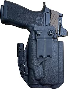 Black Kydex IWB Holster For Sig Sauer P320 Carry Foxtrot 1X