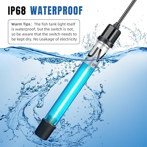 Miniatura 6 de Acuario UV para acuario UVC luz pecera luz 5W 7W 11W verde máquina de matar removedor de algas para acuario estanque cascada mantener su acuario