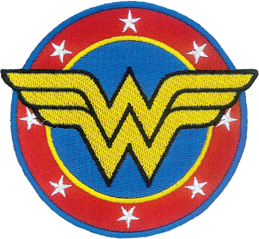 Ata-Boy DC Comics Wonder Woman Logo Patch, Iron On Patches - Gifts & Merchandise…