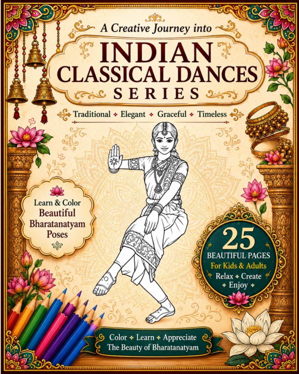 Indian Classical Dance Series: Bharata Natyam Poses