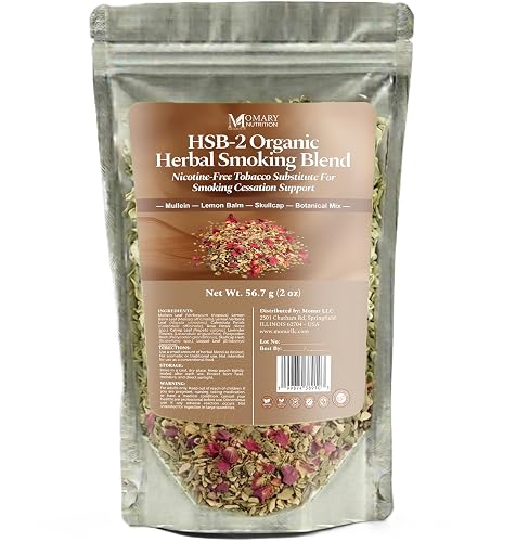 HSB-2 Nicotine-Free Tobacco Substitute for Smoking Cessation Support – Herbal