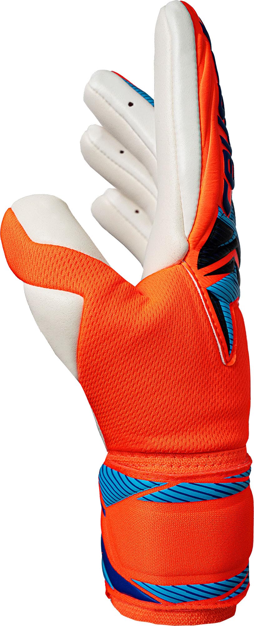 Reusch Gants de Gardien de But pour Hommes Adultes | adhérence Extra Forte, Coupe ajustée et Grande stabilité | Respirants | pour l'entraînement et Les matchs | Attrakt Gold X NC