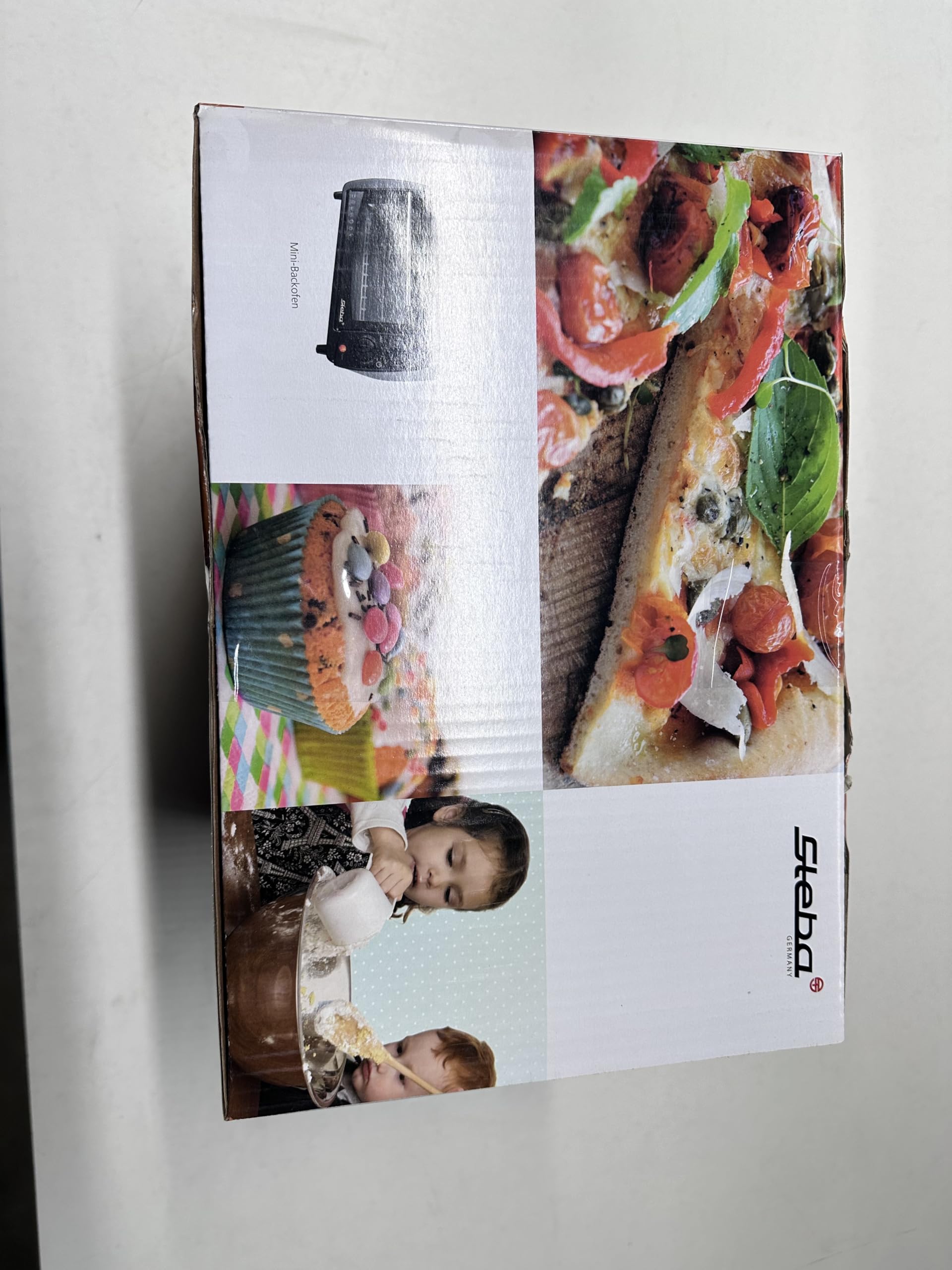 Steba Mini-Backofen KB 9.2, 9 Liter | Temperaturregler bis 230°C, Pizzatiefe bis Ø 24,0 cm, 800 Watt