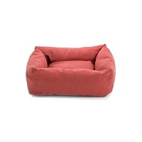 Record - Cuccia per Cani e Gatti Mono in Cotone, Colore: Rosso