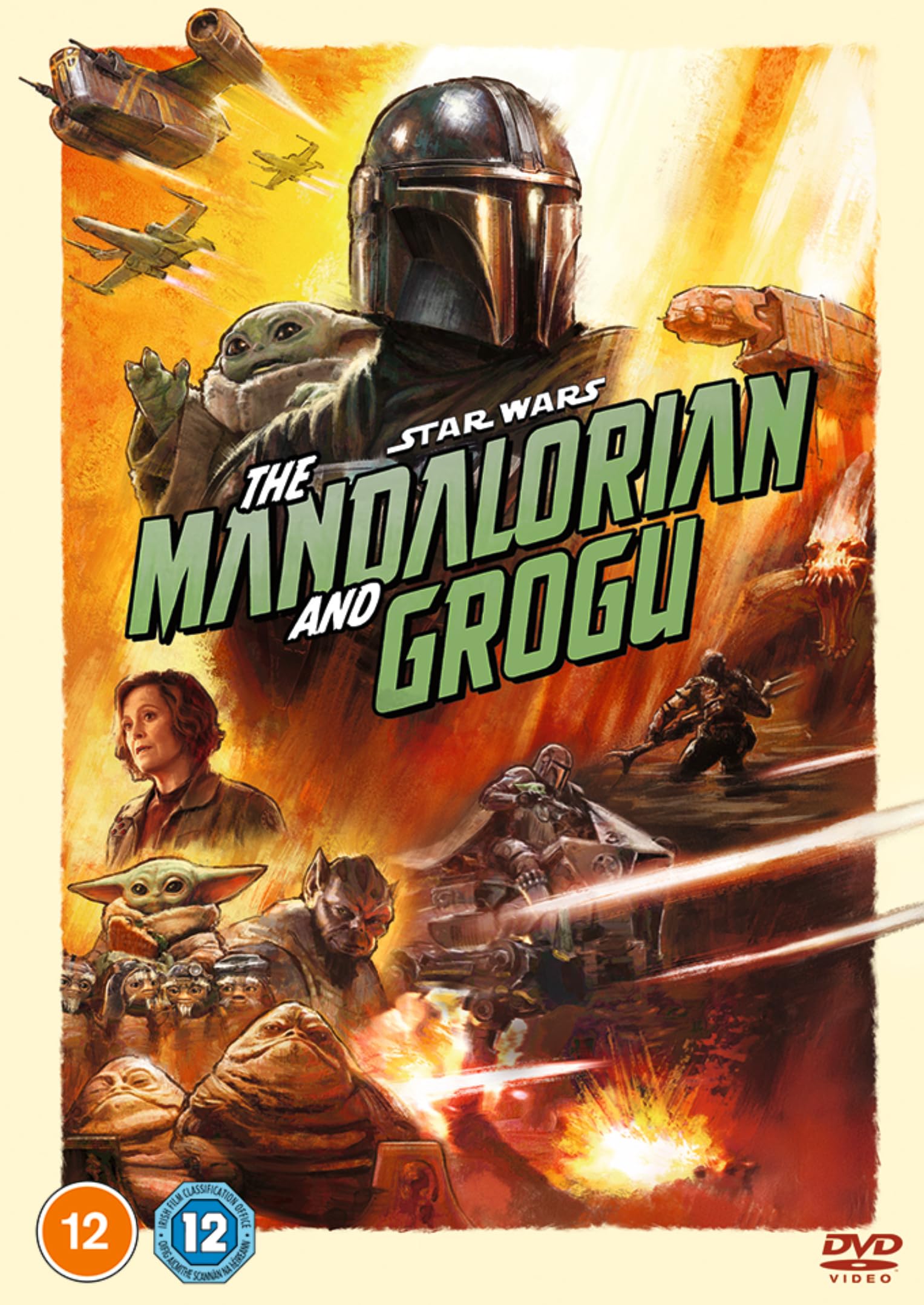 Star Wars: The Mandalorian and Grogu DVD