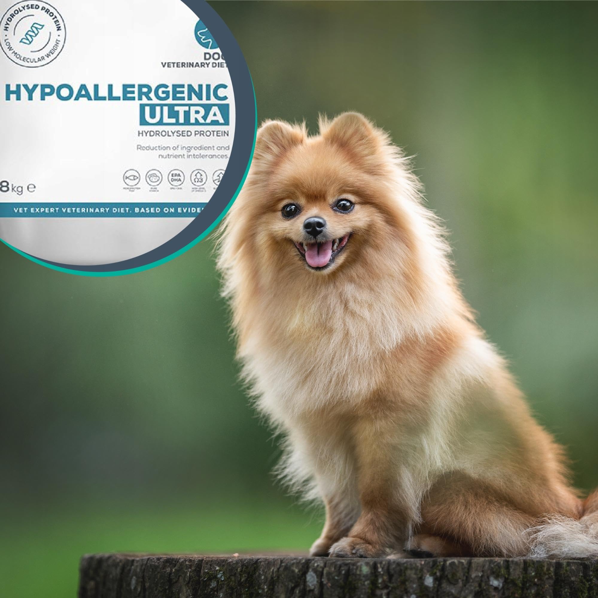 VET EXPERT HYPOALLERGENIC ULTRA - sucha karma weterynaryjna dla psów z alergią i nietolerancją pokarmową (Opakowanie 8 kg)