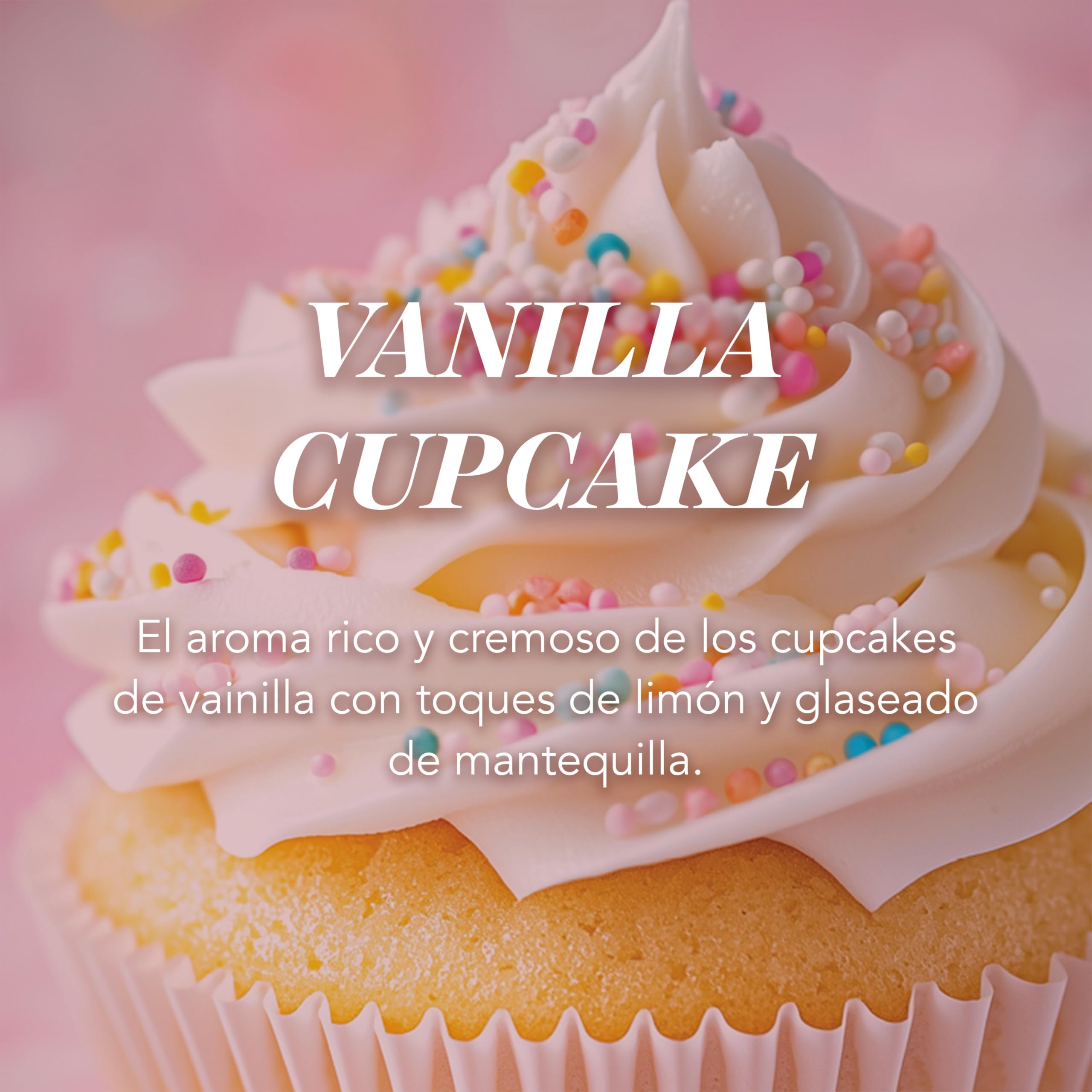 Yankee Candle Vela perfumada | Vanilla Cupcake vela en tarro grande | Velas de larga duración: hasta 150 h | Regalo ideal para mujer